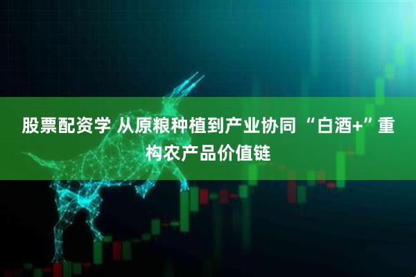 股票配资学 从原粮种植到产业协同 “白酒+”重构农产品价值链